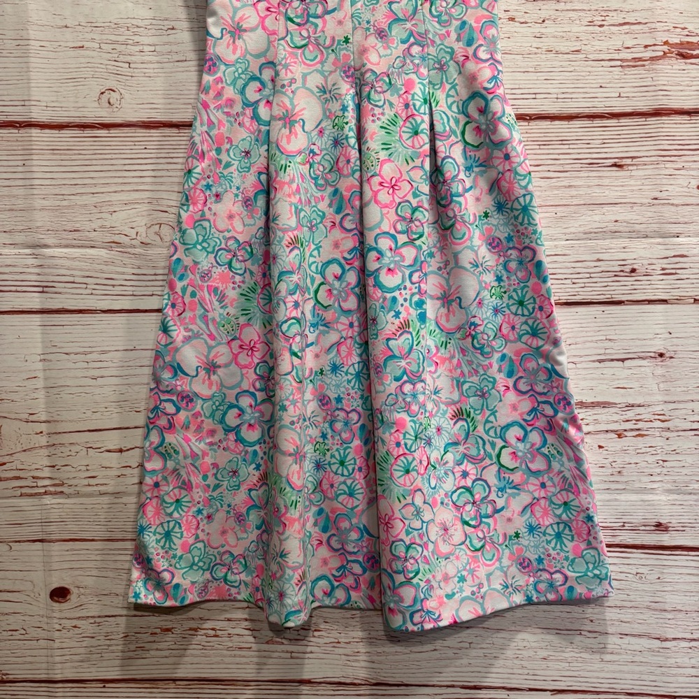 Lilly Pulitzer Kinsey Dress in Resort White Love Bug Sz XS - Picture 6 of 13